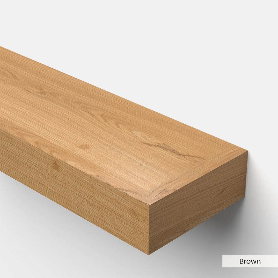 Modern 3" Thick Floating Shelves