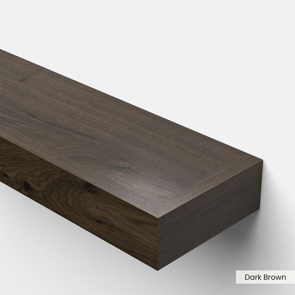 Modern 3" Thick Floating Shelves