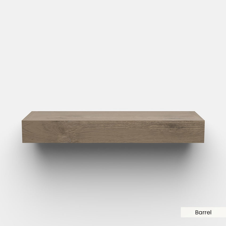 Modern 3" Thick Floating Shelves