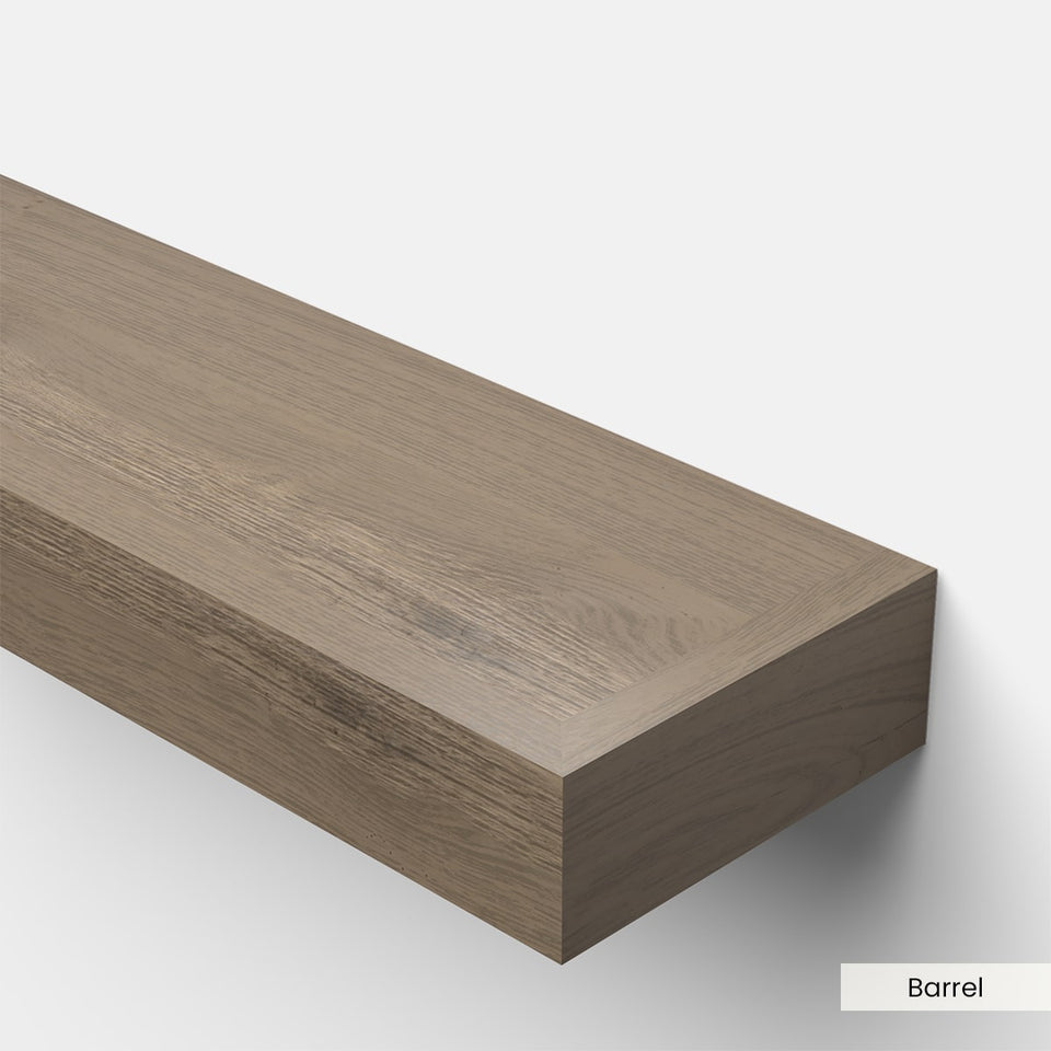 Modern 3" Thick Floating Shelves