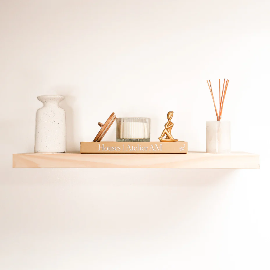 Unfinished Floating Shelves Ready to Paint or Stain