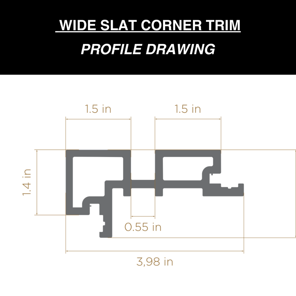 Composite Trim (16 ft)