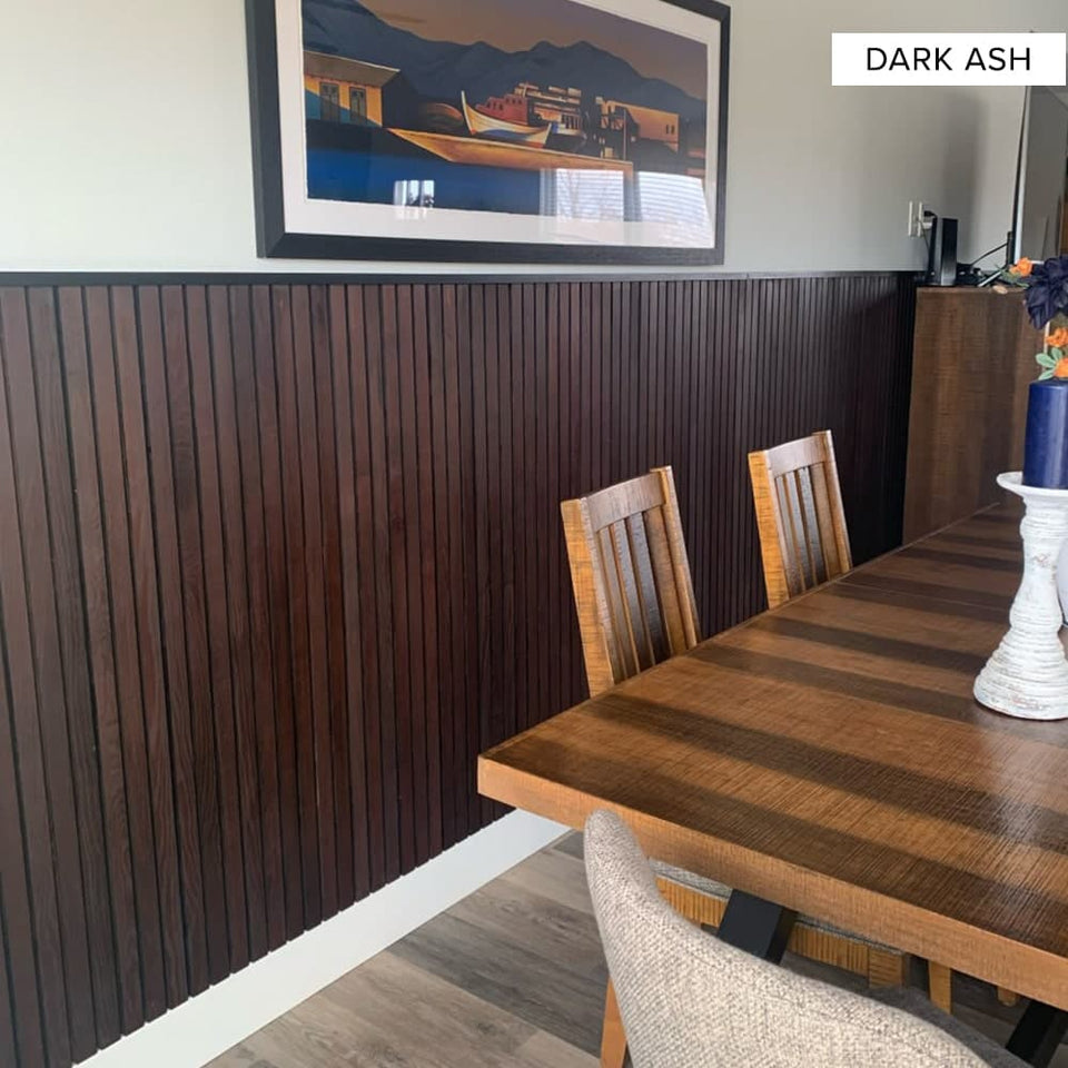 Thermo Fluted Wood Cladding (15 SF)