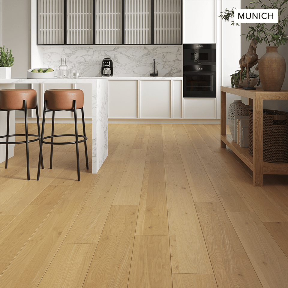 Modern White Oak Flooring (27 SF)
