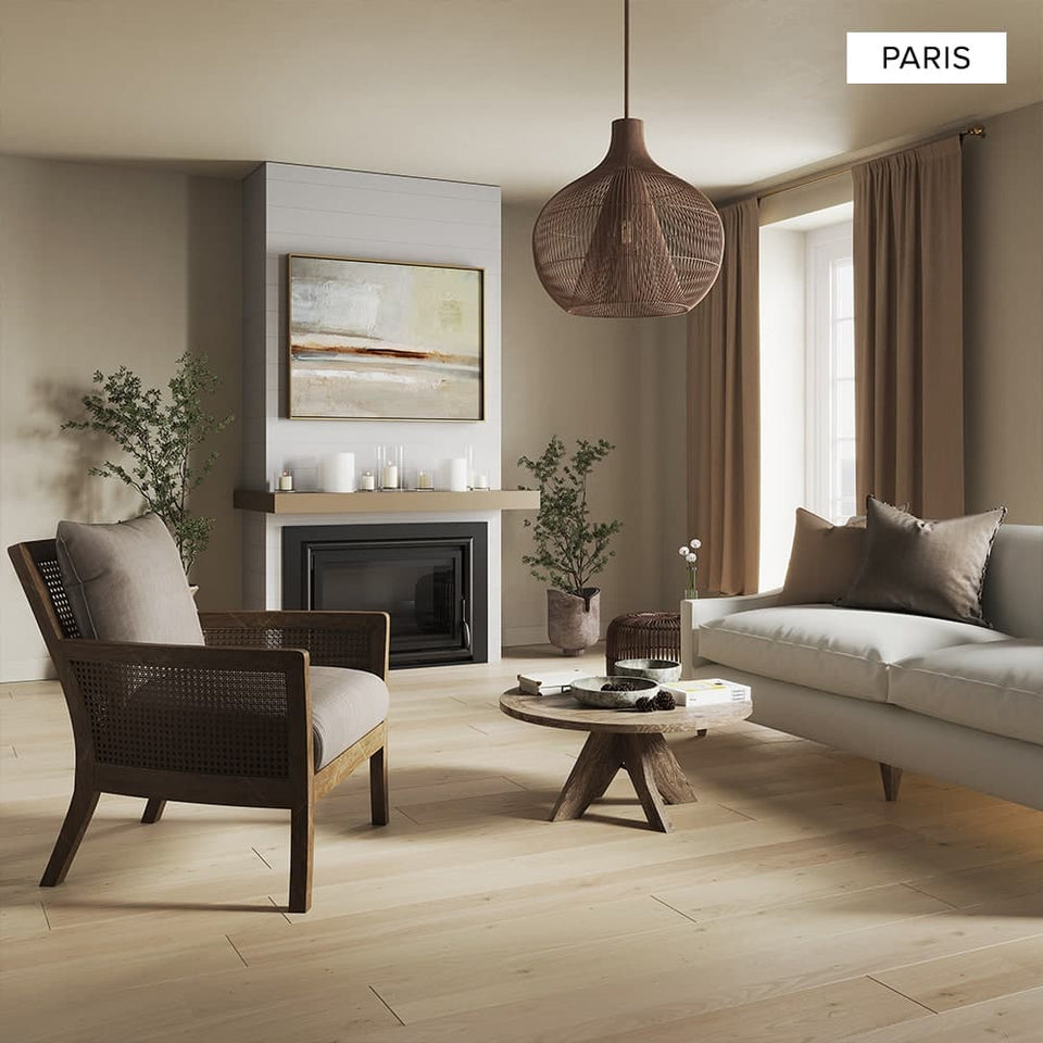 Modern White Oak Flooring (27 SF)