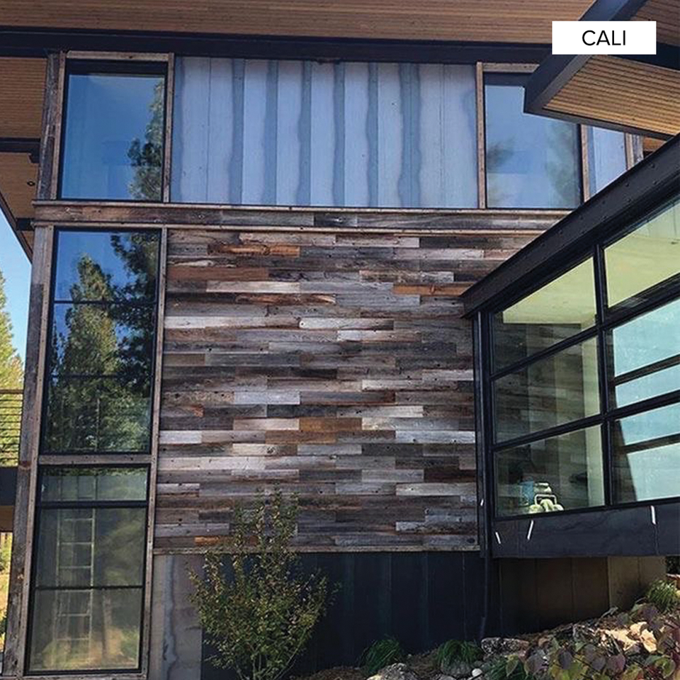 Reclaimed Exterior Wood Siding (15 SF)