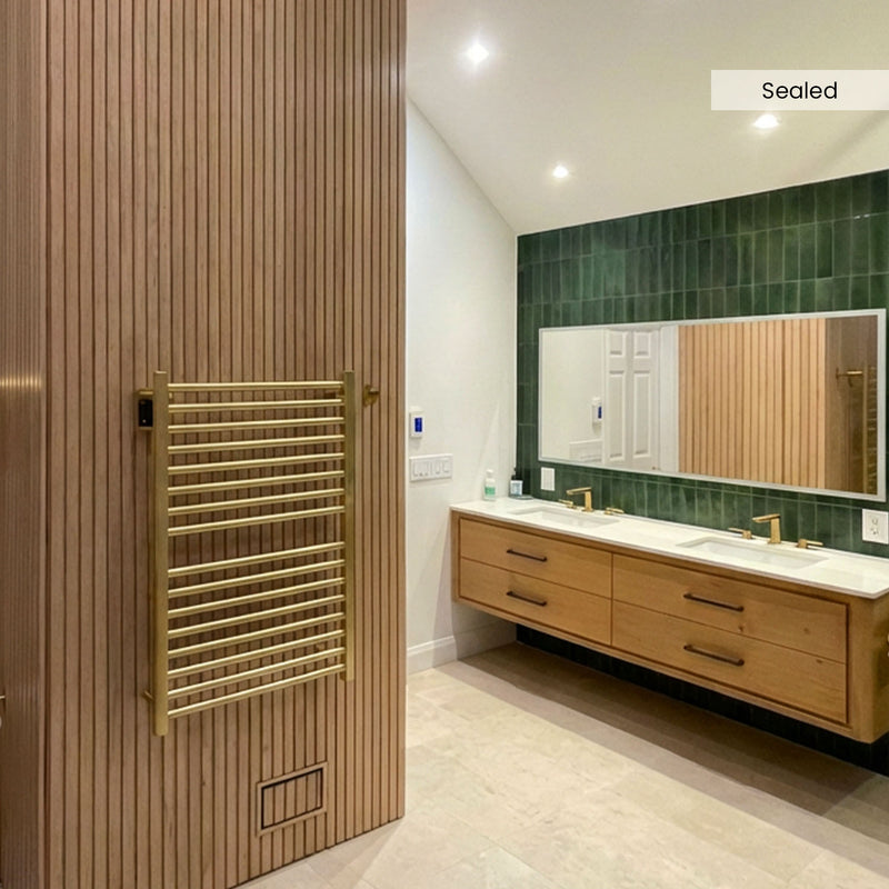 Solid Oak Slat Wall Panels