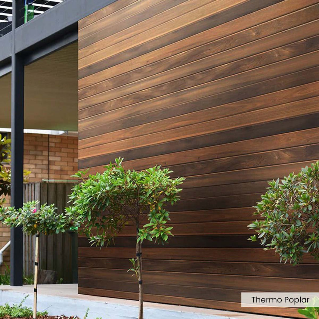 Modern Exterior Wood Cladding (15 SF)