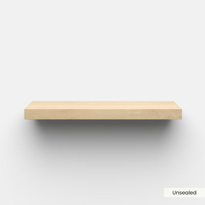 White Oak Floating Shelves