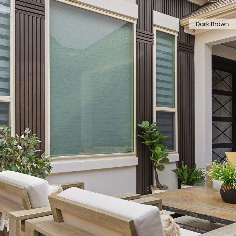 Composite Wide Slat Cladding