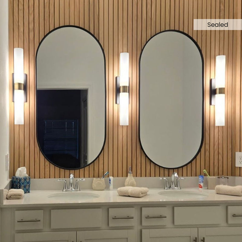 Solid Oak Slat Wall Panels