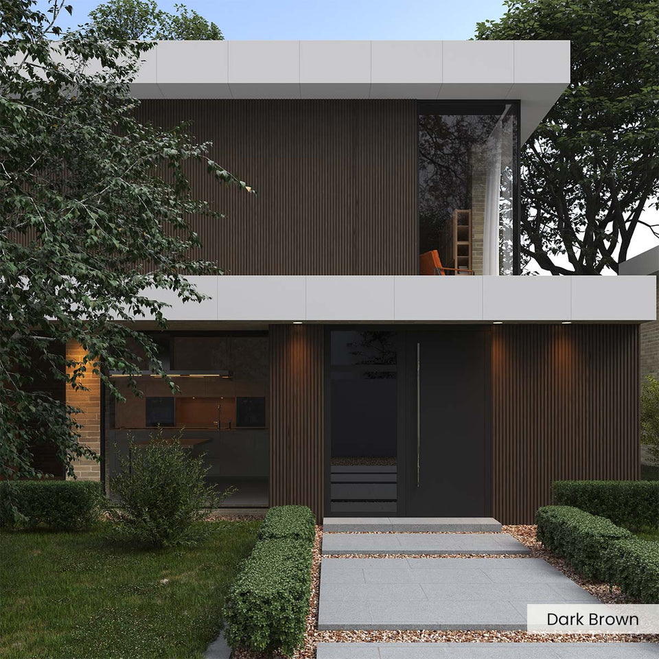 Composite Narrow Slat Exterior Cladding (25.2 SF)