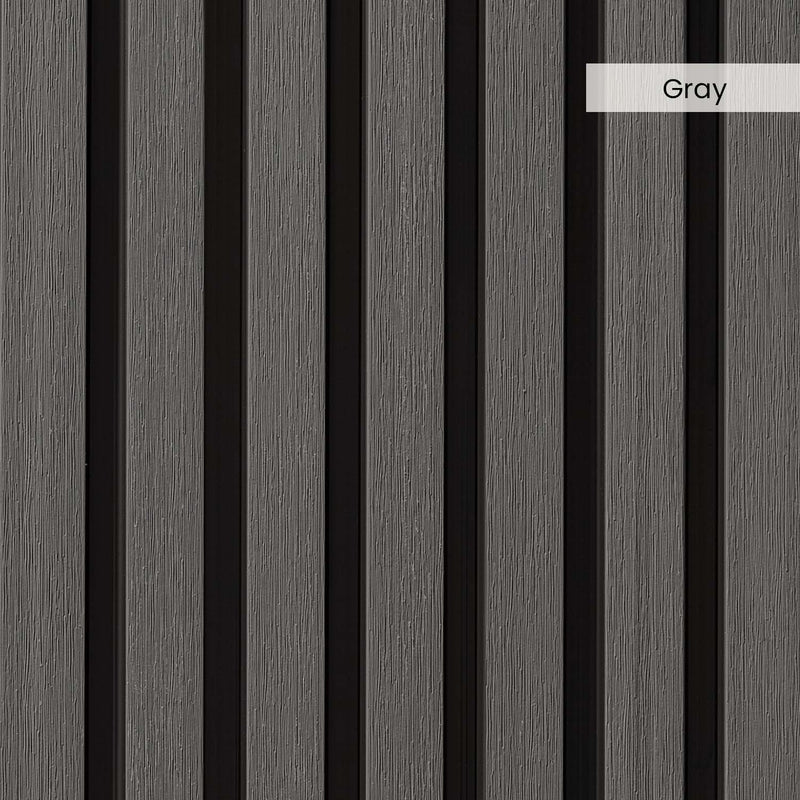 Composite Narrow Slat Cladding