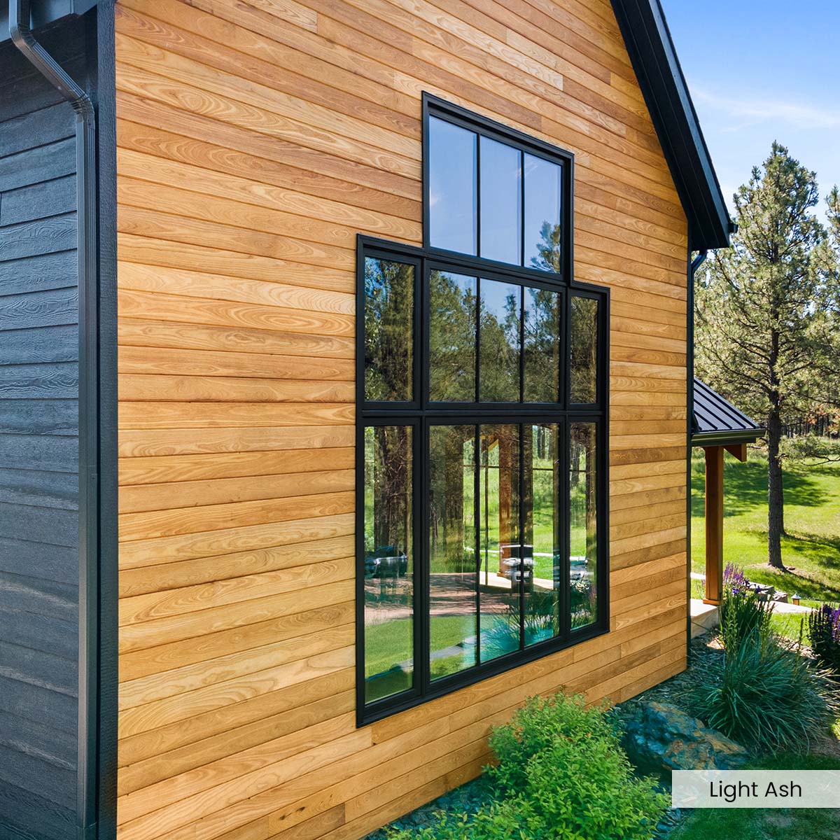 Modern Exterior Wood Cladding (15 SF) | WoodPlank