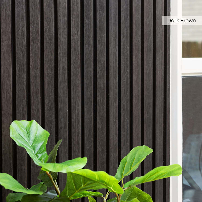 Composite Wide Slat Cladding