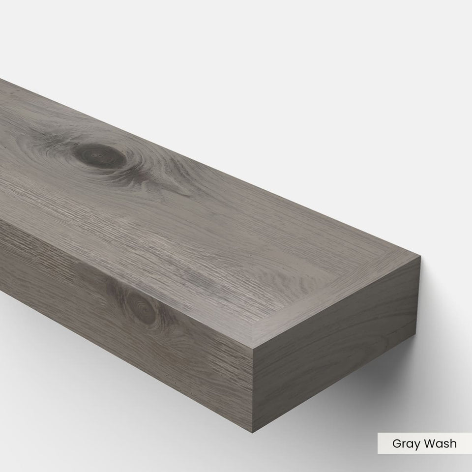 White Pine Floating Shelves (3")