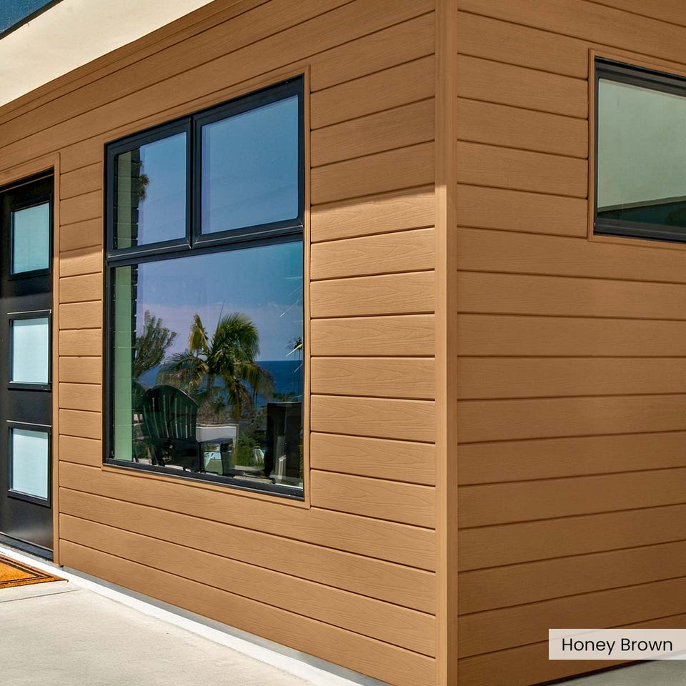 Composite Plank Exterior Cladding (28 SF)