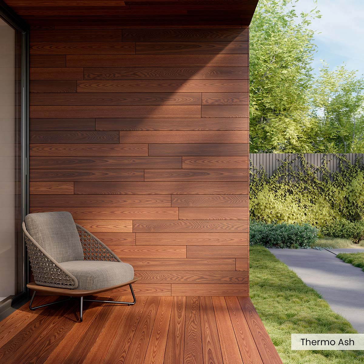 Modern Exterior Wood Cladding (15 SF) – WoodPlank