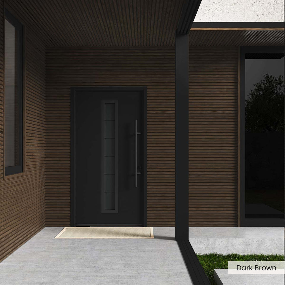 Composite Narrow Slat Exterior Cladding (25.2 SF)