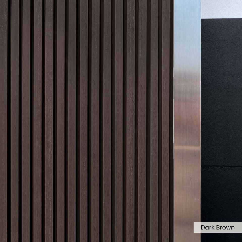Composite Narrow Slat Exterior Cladding (16.8 SF)