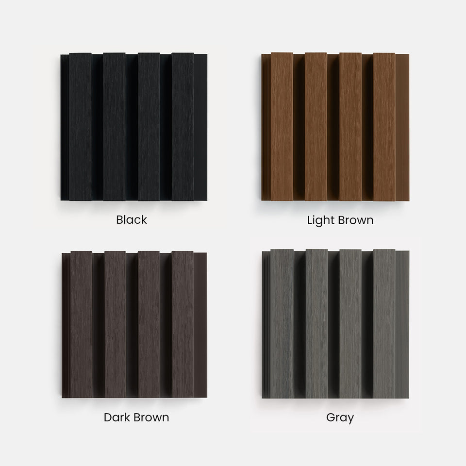 Composite Narrow Slat Exterior Cladding (25.2 SF)