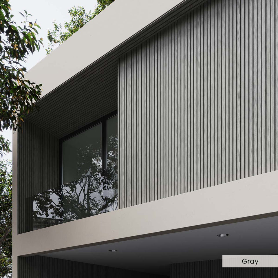 Composite Wide Slat Exterior Cladding (21 SF)