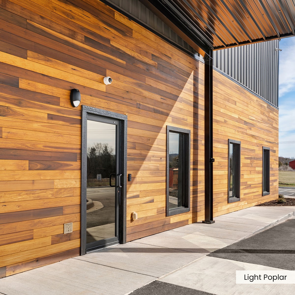 Modern Exterior Wood Cladding (15 SF) – WoodPlank