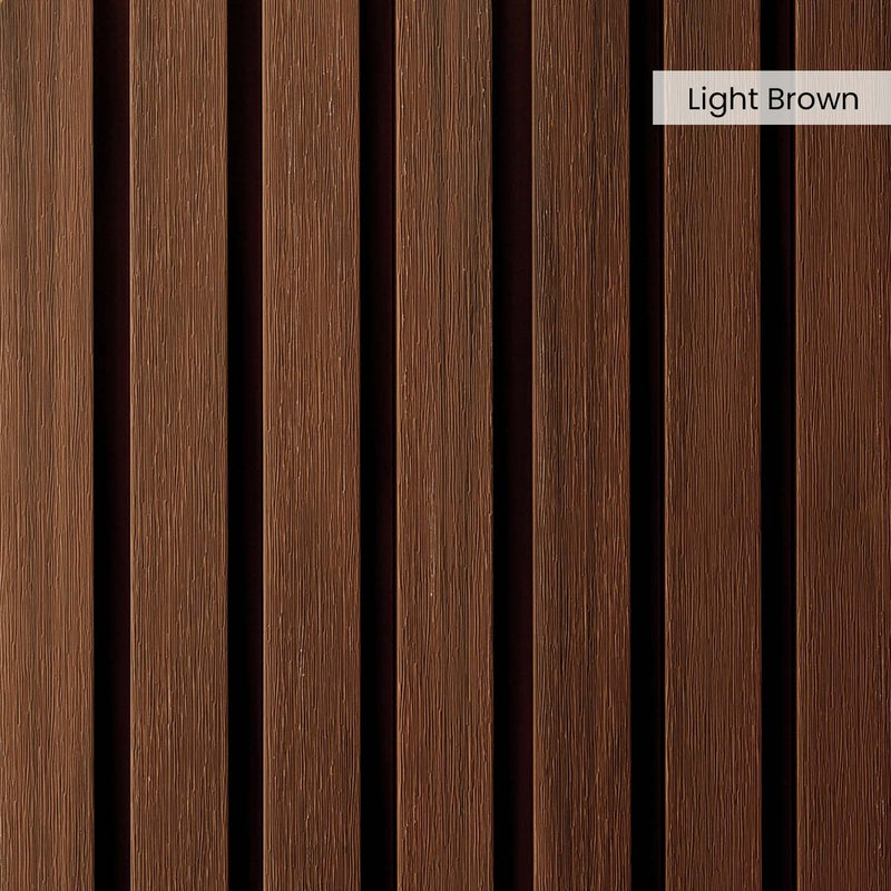 Composite Wide Slat Cladding