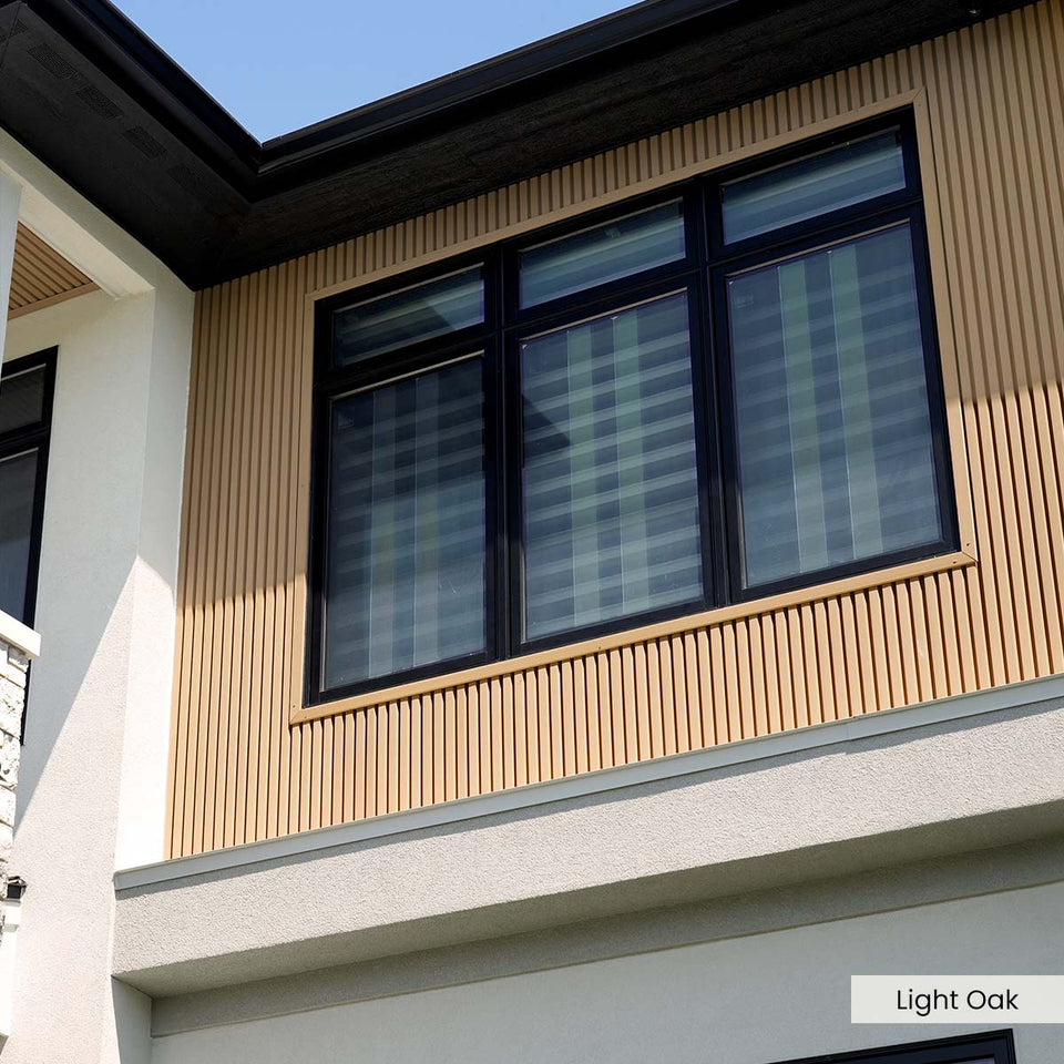 Composite Wide Slat Exterior Cladding (21 SF)