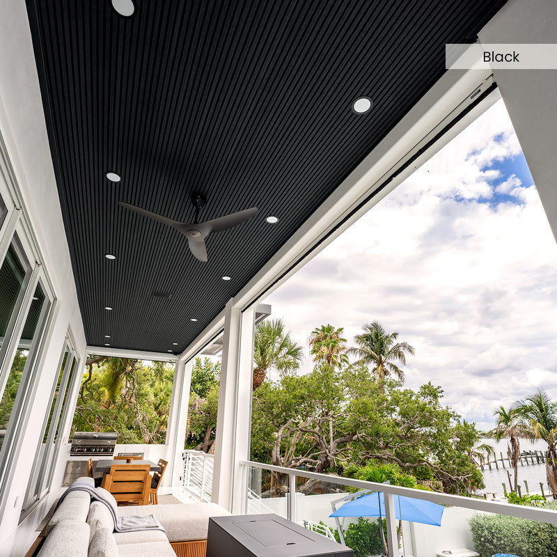 Composite Narrow Slat Cladding