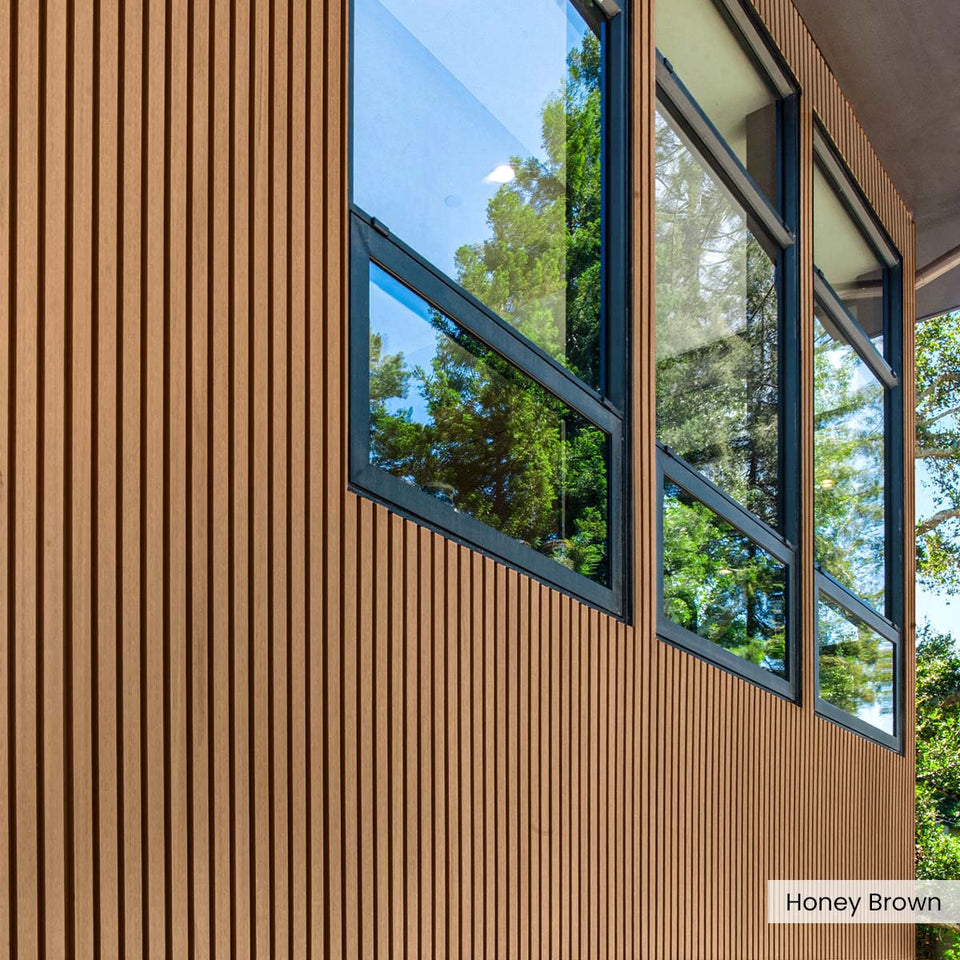 Composite Wide Slat Exterior Cladding (21 SF)