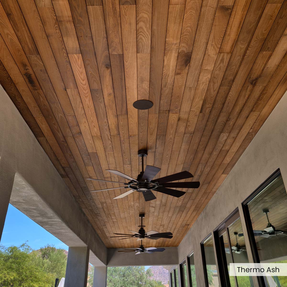 Removable Wood Cladding Modern Exterior Wood Cladding (15 SF) | WoodPlank