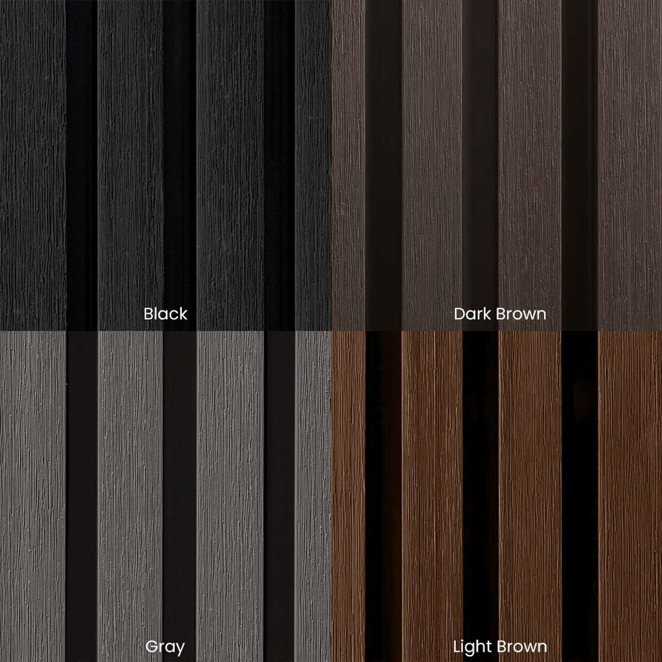 Composite Narrow Slat Exterior Cladding (25.2 SF)