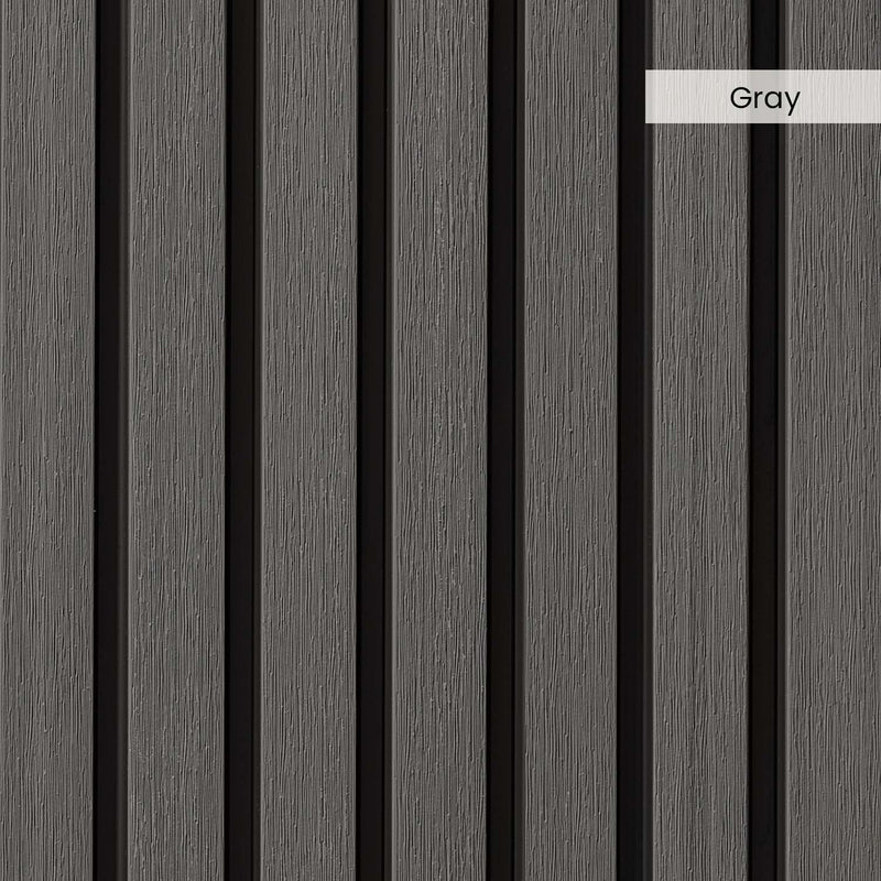 Composite Wide Slat Cladding