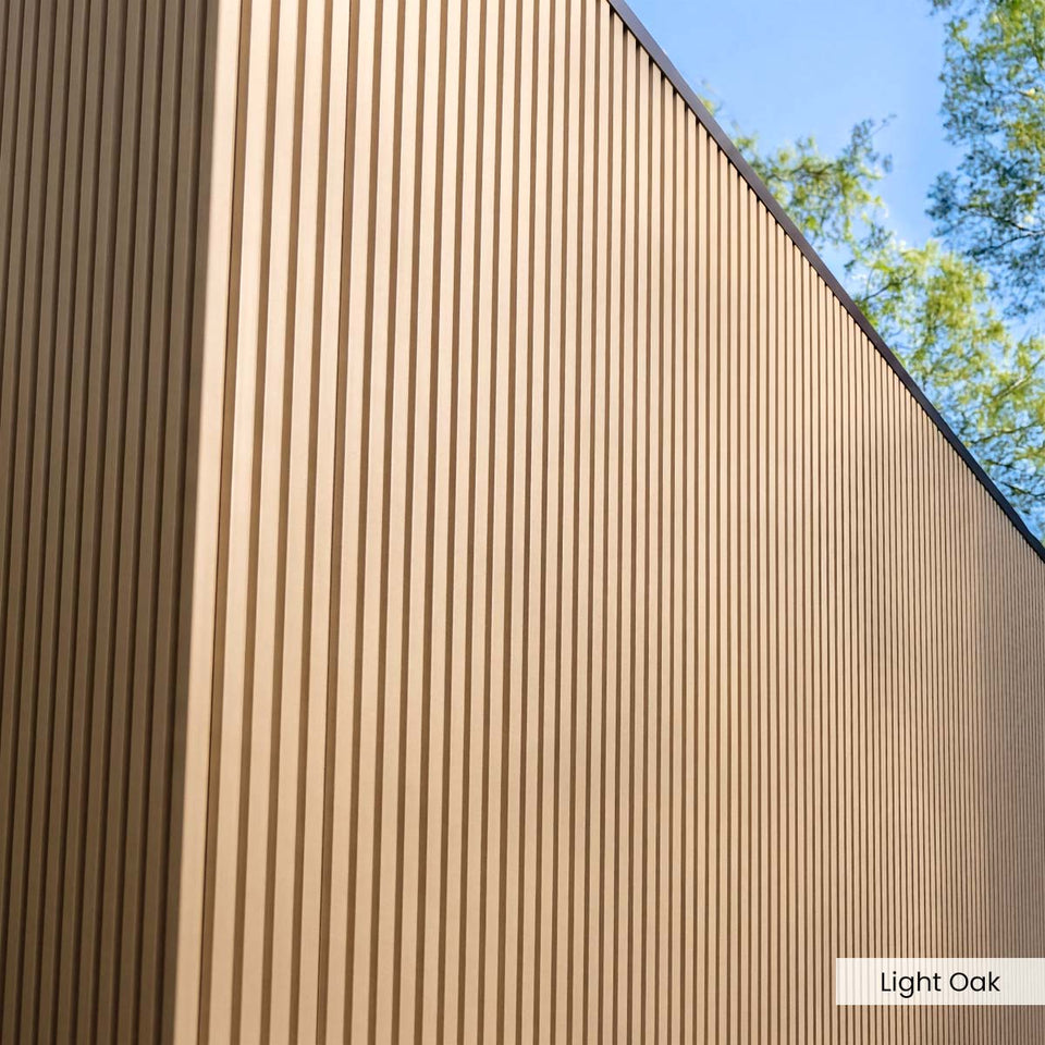 Composite Wide Slat Exterior Cladding (21 SF)