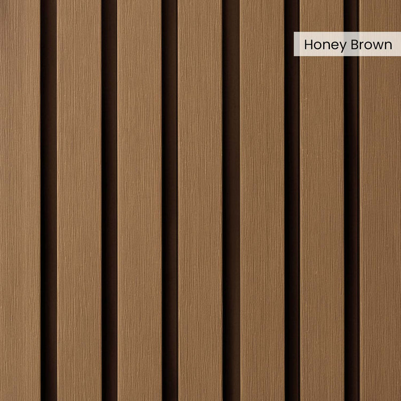 Composite Wide Slat Cladding