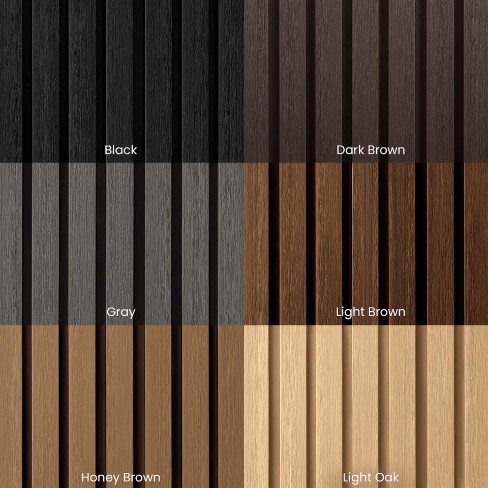 Composite Wide Slat Exterior Cladding (21 SF)