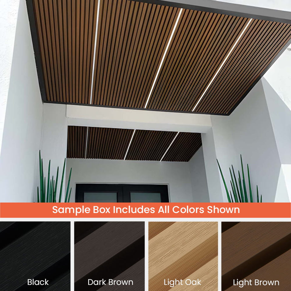 Composite Narrow Slat Samples