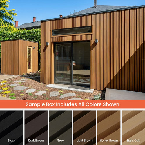 Composite Wide Slat Samples - NEW COLORS