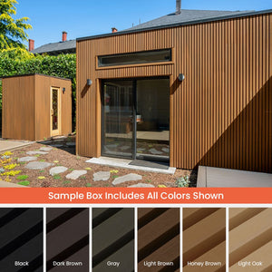Composite Wide Slat Samples - NEW COLORS