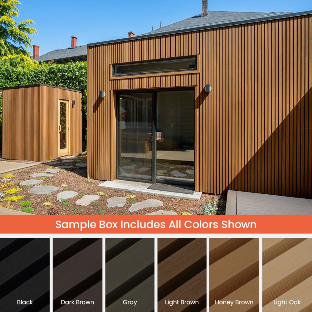 Composite Wide Slat Samples - NEW COLORS