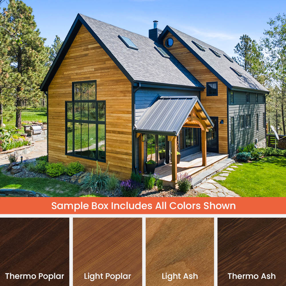 Cladding Display Samples Exterior Cladding Samples – WoodPlank