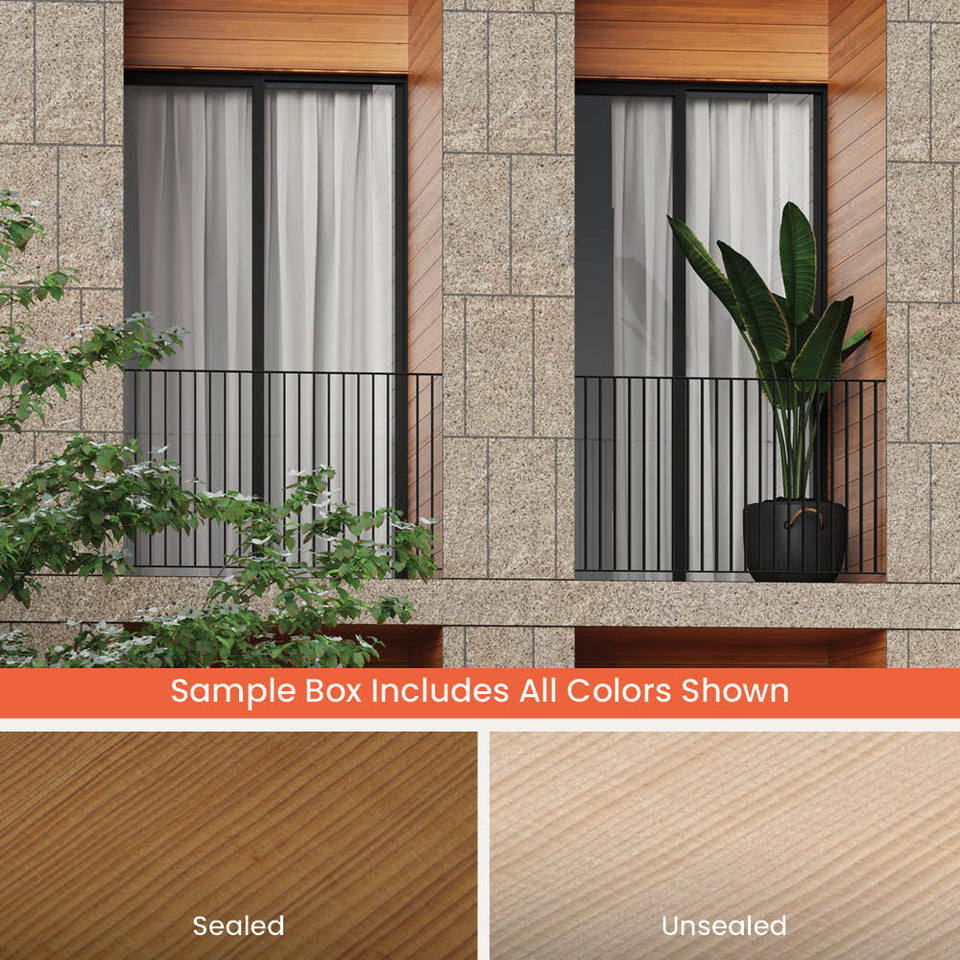 Hemlock Cladding Samples
