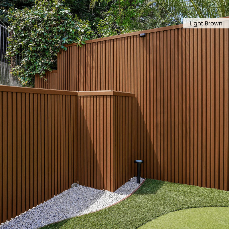 Composite Wide Slat Cladding