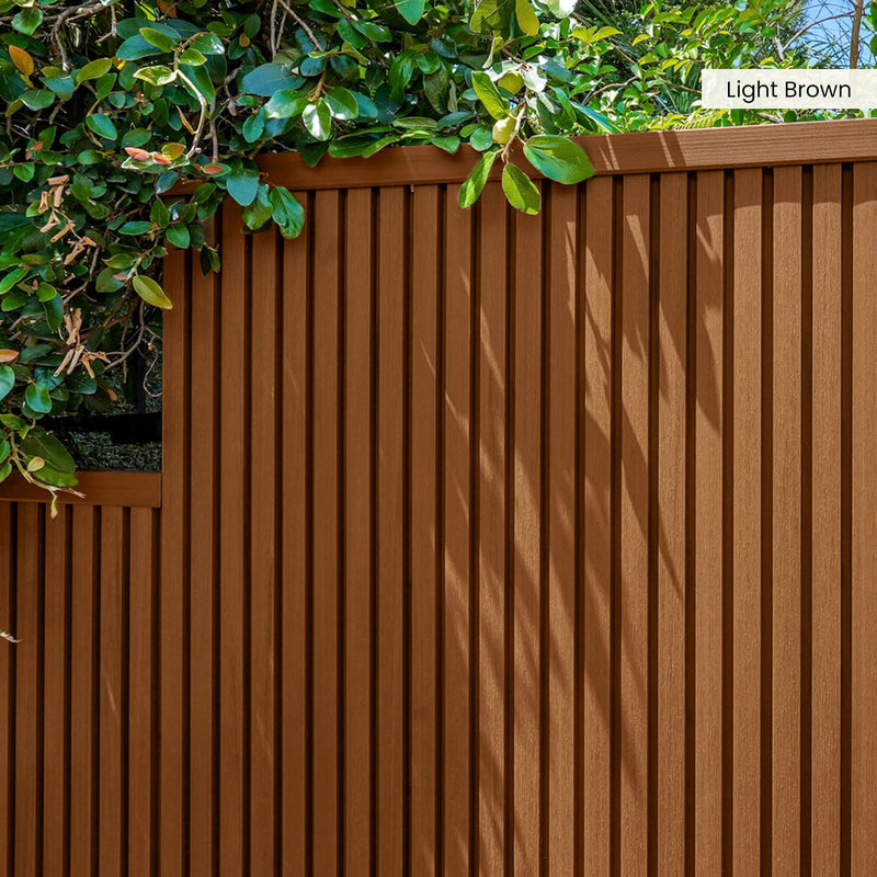 Composite Wide Slat Cladding