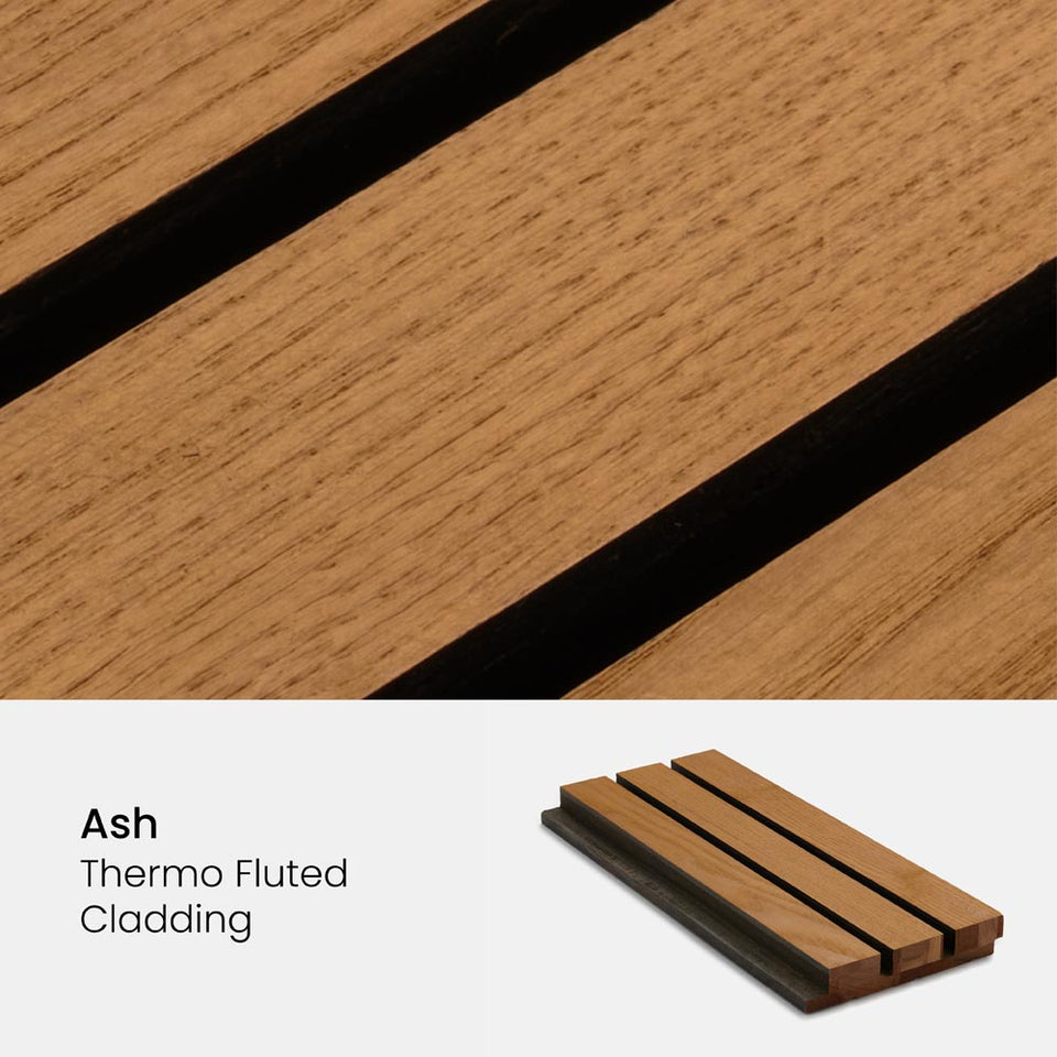 Thermo Fluted Cladding Samples