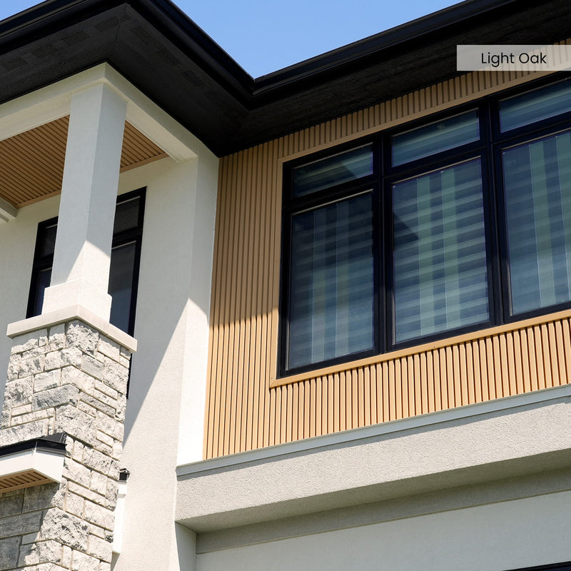 Composite Wide Slat Cladding