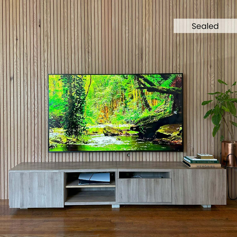 Solid Oak Slat Wall Panels
