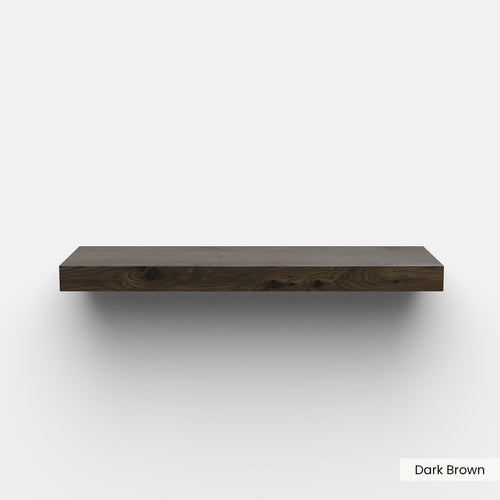 Floating Wood Shelves (w/ Hardware)