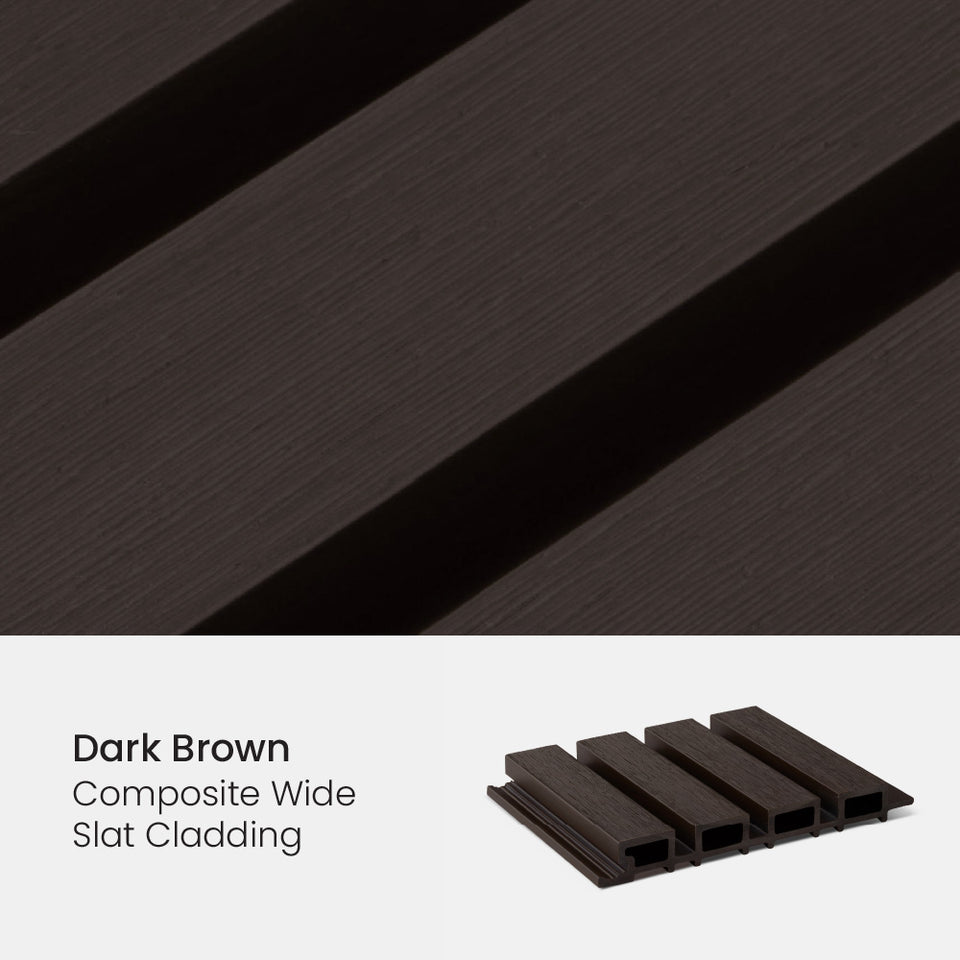 Composite Wide Slat Samples - NEW COLORS